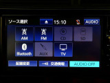 【Bluetooth機能付き】・・・ハンズフリー機能とスマートフォンにインストール済の音楽を聴くことができます。