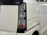 視認性がいいテールランプ。後続車にも存在をアピール。