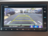 車庫入れ・駐車を安心サポート!バックカメラ装備です。