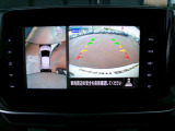 アラウンドビューモニター!空から見下ろしているかのような映像を映し出します。駐車時には安心ですよね♪