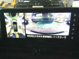 アラウンドビューモニター付き!車両を真上から見ているような映像で車庫入れも安心!!