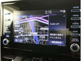純正ナビを装備。タッチパネル式で使いやすく、お出かけもラクラクです。