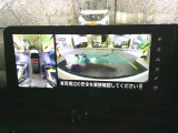 アラウンドビューモニター付き!車両を真上から見ているような映像で車庫入れも安心!!