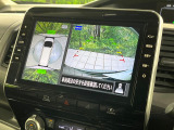 【アラウンドビューモニター】専用のカメラにより、上から見下ろしたような視点で360度クルマの周囲を確認することができます☆死角部分も確認しやすく、狭い場所での切り返しや駐車もスムーズに行えます。