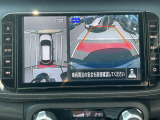 [アラウンドビューモニター]車両を上から見たようなカメラで周りの障害物などが一目瞭然!駐車が苦手な方でも、らくらく駐車♪