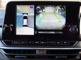 アラウンドビュー☆空から見下ろすような視点で、スムーズな駐車と安全確認をサポート!運転の心強い味方になってくれます♪