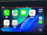●Apple Car Play:スマホとの有線接続で、ナビ・オーディオ再生などスマホのアプリ機能が画面でも使える便利機能です!