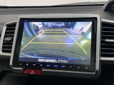 バックカメラで駐車時の死角も確認できます!