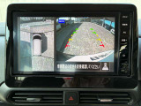 バック時に自車の真後ろの映像&上から見下ろした映像を映してくれますのでラクラク駐車が可能です(^_^)-☆