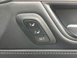 【メモリー機能付きパワーシート】ドライバーごとに設定したシート位置を記憶して、ボタン一つで切り替えできる便利な機能!運転する方が複数名いらっしゃるご家庭におすすめです♪