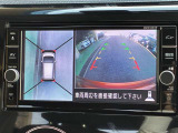 駐車時はナビゲーションでアラウンドビューモニターを見ることができ、安心して後ろを把握することが出来ます。