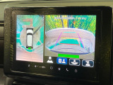 【全方位モニター用カメラ】専用のカメラにより、上から見下ろしたような視点で360度クルマの周囲を確認することができます☆死角部分も確認しやすく、狭い場所での切り返しや駐車もスムーズに行えます。