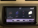 【オーディオ機能】ワンセグTVとCDプレーヤーを装備♪もちろんFM/AMラジオもお聞きいただけますよ♪