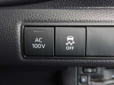 非常時やキャンプなどに役立つAC100Vコンセント付きです。