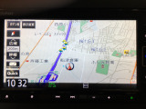 ナビゲーションももちろん装備。多彩な機能で快適ドライブをアシスト。オーディオ機能も充実していますね。
