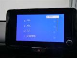 オーディオメニューです。Bluetoothオーディオも接続可能です。