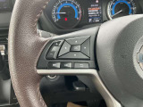 オーディオ等の操作ができるハンドルスイッチ付!手元で操作できるので運転中でも安心です☆