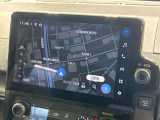 【10.5インチ ディスプレイオーディオ】大画面のディスプレイはAppleCarPlayやAndroidAutoが利用可能。大きな画面でスマホナビアプリ等が利用いただけます♪