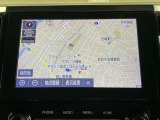 メモリーナビを装備。お出かけラクラク