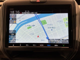 アップルカープレイ対応ギャザズナビ搭載です。知らない道も安心ですね!