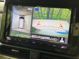 【マルチアラウンドモニター】専用のカメラにより、上から見下ろしたような視点で360度クルマの周囲を確認することができます☆死角部分も確認しやすく、狭い場所での切り返しや駐車もスムーズに行えます。
