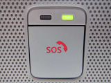 【SOSコール】急病時や危険を感じた時には、SOSコールスイッチを押してください。万が一の事故発生時には、エアバッグ展開と連動し自動通報されます。