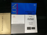 取扱説明書やメンテナンスノートも揃っています。