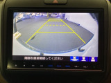 バックモニター付きで、車庫入れやバック時の後方確認をサポート。