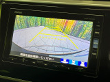 【バックカメラ】駐車時に後方がリアルタイム映像で確認できます。大型商業施設や立体駐車場での駐車時や、夜間のバック時に大活躍!運転スキルに関わらず、今や必須となった装備のひとつです!