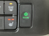 ★ECONスイッチ★ エコドライブを加速しよう!スイッチをONにすると、運転の仕方によるロスを抑え込み燃費をよくするようクルマが頑張ります(*^ー^*)燃費向上にチャレンジ♪