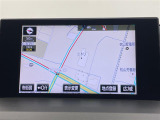 【純正ナビ】専用設計で車内の雰囲気にマッチ!ナビ利用時のマップ表示は見やすく、いつものドライブがグッと楽しくなります!