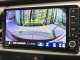 【バックカメラ】駐車時に後方がリアルタイム映像で確認できます。大型商業施設や立体駐車場での駐車時や、夜間のバック時に大活躍!運転スキルに関わらず、今や必須となった装備のひとつです!