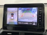 上から丸見えアラウンドビューモニター付きです。