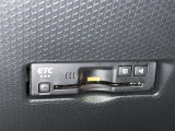 ETC車載器付きです。高速道路の料金所もスムーズに通過できます。