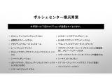当車両のオプション一覧でございます。