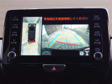 パノラミックビュ-モニタ-が付いているので、運転席から確認しにくい車両周辺の状況を把握出来ます。