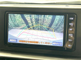 【バックカメラ】駐車時に後方がリアルタイム映像で確認できます。大型商業施設や立体駐車場での駐車時や、夜間のバック時に大活躍!運転スキルに関わらず、今や必須となった装備のひとつです!