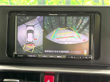【パノラミックビューモニター】専用のカメラにより、上から見下ろしたような視点で360度クルマの周囲を確認することができます☆死角部分も確認しやすく、狭い場所での切り返しや駐車もスムーズに行えます。