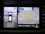 ■アラウンドビューモニター搭載。車体を4方向のカメラで「上から見下ろしたような映像」を映します。車庫入れが苦手な方も映像サポートでラクラク駐車できます。