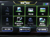 音響ソースです♪♪ DVD・Blu-ray再生可能♪♪Bluetoothオーディオが装着されているのでスマホの曲再生も可能♪♪(スマホの機種やナビバージョンによって接続できない場合もございますのでご了承下さい)
