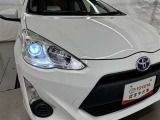LEDヘッドライトです。デザイン性がよくとても明るいので、夜間の走行や悪天候でも安心です。しかも長寿命!