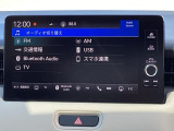AVメニューはご覧の通り、様々なコンテンツに対応、ドライブを楽しく演出できます。詳しくはスタッフへお尋ねください。