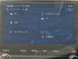 CD・DVD・フルセグTVが楽しめ、Bluetoothにも対応しています。