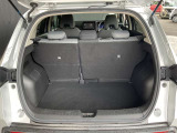 バックドアは大きく開きます。定員乗車時でも十分広いラゲッジスペースを確保しています