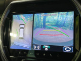 【全方位モニター用カメラ】専用のカメラにより、上から見下ろしたような視点で360度クルマの周囲を確認することができます☆死角部分も確認しやすく、狭い場所での切り返しや駐車もスムーズに行えます。