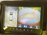 【全方位モニター用カメラ】専用のカメラにより、上から見下ろしたような視点で360度クルマの周囲を確認することができます☆死角部分も確認しやすく、狭い場所での切り返しや駐車もスムーズに行えます。