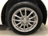 社外アルミホイール(155/65R14)装着です。