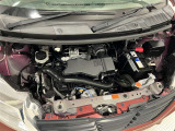 エンジンルーム内も隅々まで掃除がいきわたっています!