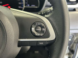 前方の車との車間を設定し、スピードを上げたり緩めたりを自動で行ってくれる追尾式の「レーダークルーズ」。上級装備の一つです!高級車にしかつかない嬉しい機能です。