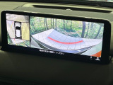 【360&deg;ビューモニター】専用のカメラにより、上から見下ろしたような視点で360度クルマの周囲を確認することができます☆死角部分も確認しやすく、狭い場所での切り返しや駐車もスムーズに行えます。
